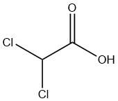 디클로로아세트산 구조